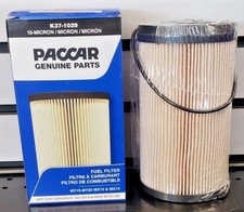Genuine Paccar K37-1029 Fuel Filter Oem Cummins X15 X12 Kenworth Peterbilt Genuine Paccar K37-1029 Fuel Filter Oem Cummins X15 X12 Kenworth Peterbilt