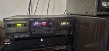 Sony TC-WA9ES Dual Cassette Deck Rare Dolby S NR FOR PARTS or REPAIR no