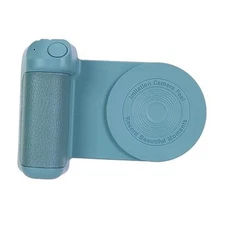 Magnetic Camera Handletooth Bracket, Smartphone Handle Photo Holdertooth Blue