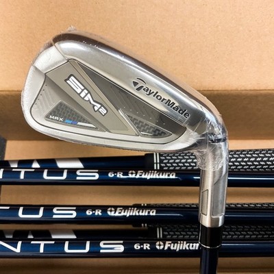 TaylorMade SIM2 MAX Irons 7 pc Set 5-PW,AW VENTUS Graphite Regular OPEN BOX 1019