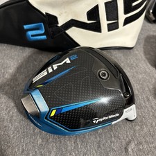 CRACK - TaylorMade Sim2 Driver 10.5 Head  Headcover - READ 