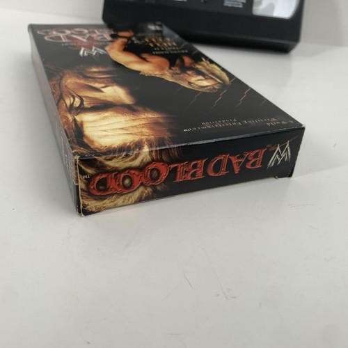 WWE Bad Blood Wrestling VHS Home Video Hell In A Cell Nash Triple H WWE59365 - Picture 4 of 15