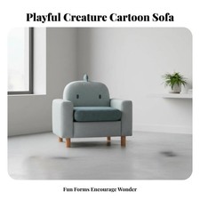 CreatureShaped Character Chair Cute Patterns kids' Furniture Sturdy