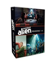 Resident Alien: The Complete Series, Seasons 1-F-our DVD Box-Set region 1 
