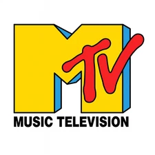 MTV Retro Vinyl Sticker Decal | Music Television Logo | 2–18 in | 80s 90s