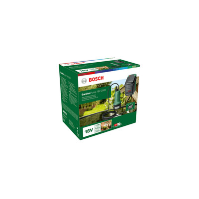 Bosch Garden Bosch Pumpe 18V-2000 18V Akku Gartenpumpe nur Gerät