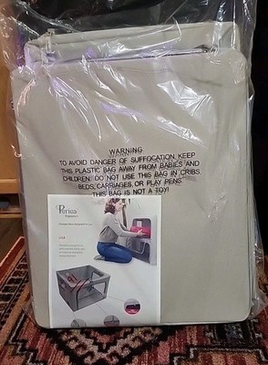 Periea Set of 4 Assorted Sizes Bin and Basket Set-Gray-NEW-Opened!