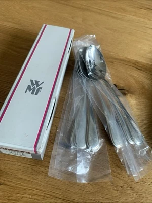 WMF Potsdamer Hofmuster Cromargan 6 Dessertlöffel 18,5 cm Vorspeise neuwertig - Bild 1 von 4