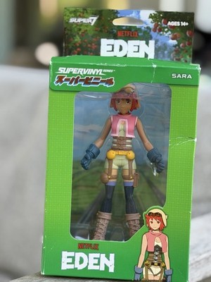 Super7 SuperVinyl Sara EDEN Netflix Figur 15cm 6'' Wave 1 Sammler Neu OVP
