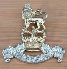 Royal Army Pay Corps (RAPC) Cap Badge Staybright Anodised Aluminium