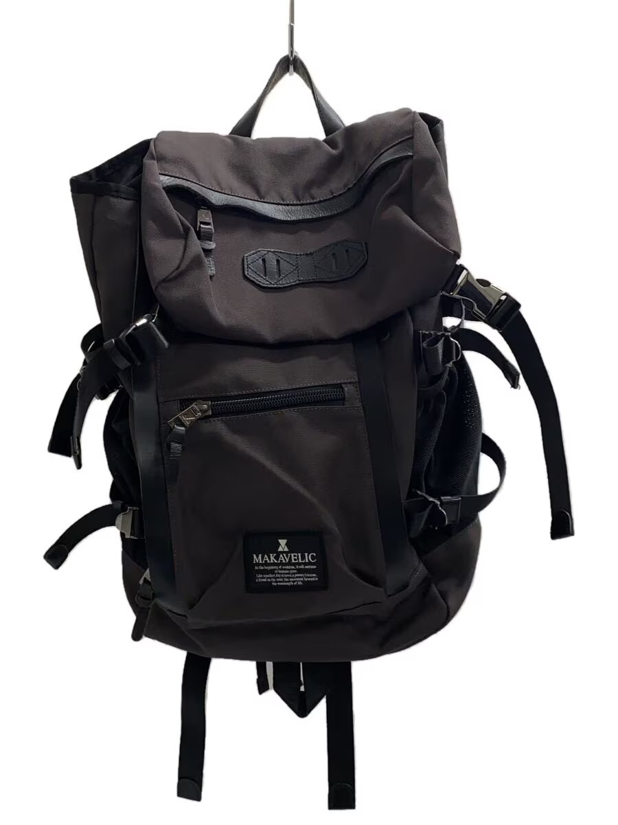 MAKAVELIC Backpack, Nylon, Gray, Solid Color - image 1