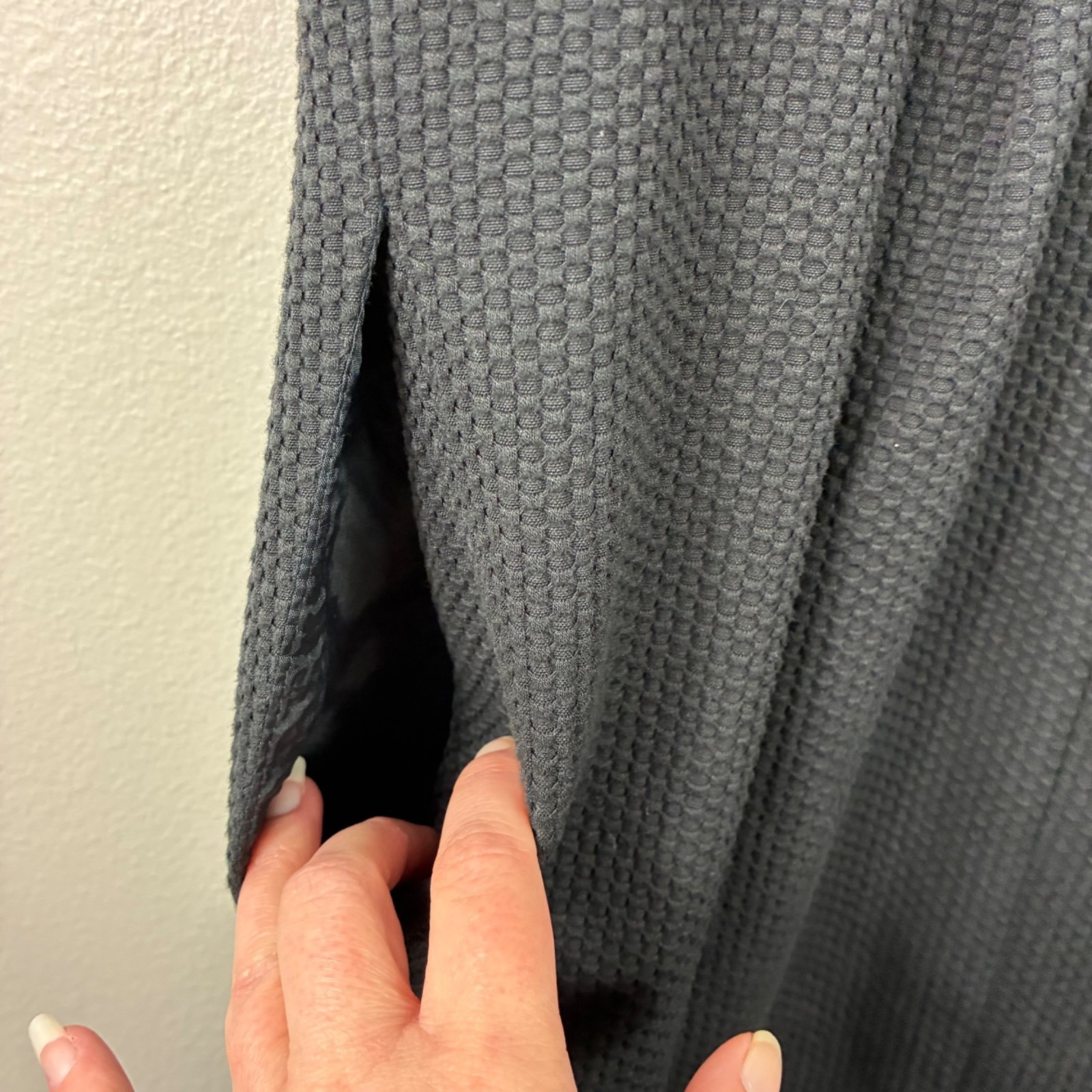 VTG 90s David Meister Textured Black Cocktail Dress Bow Detail SZ 8 Minimalist