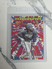 2025 Topps Series 1 Celebration - JAMES WOOD SSP, (RC) POWER PLAYERS #PP-23 📈🔥