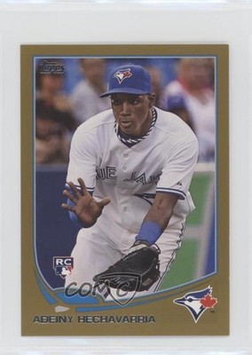 2013 Topps Mini Gold 2/62 Adeiny Hechavarria Adeinis #84 Rookie RC 2t7
