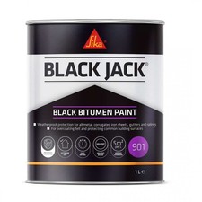 901 Black Bitumen Paint | Everbuild Black Jack | Weatherproof Protection |