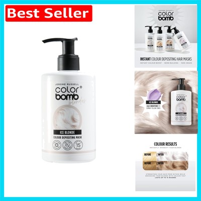 Color Bomb Blondes - Ice Blonde Conditioning Mask, 300ml für atemberaubende eisige Töne