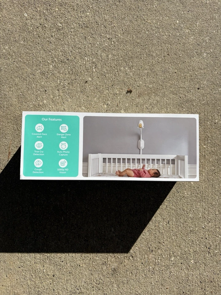 Cubo AI Smart Baby Monitor with Camera and Wall Mount - Image 2 of 3