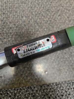 Stahlwille 730N/65 Service Manoskop Torque Wrench Size 65 130-650nm 100-480