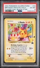 2021 POKEMON CELEBRATIONS CLASSIC COLL #24 BIRTHDAY PIKACHU-HOLO PSA 6