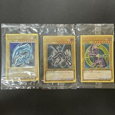 Yu-Gi-Oh Blue-Eyes White Dragon Red-Eyes Black Magician Premium Gold No.MY289