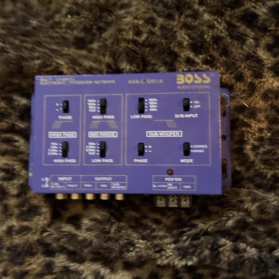 BOSS Audio Car Audio Crossovers for sale | eBay