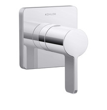 Kohler T23509-4-CP Parallel Valve Trim with Lever Handle Chrome