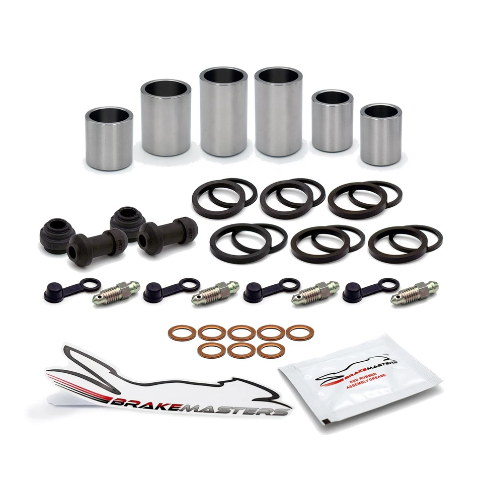 Honda VTX1800 C 2 2002 front brake caliper overhaul kit Foto 2 de 4