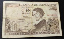 Spain 100 peseta banknote dated 19/11/1965 Pick-150