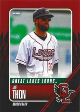 DICKIE JOE THON 2025 Choice Great Lakes Loons #NNO Puerto Rico Dodgers 🔥