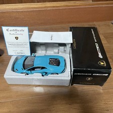 Autoart 1/18 Lamborghini Aventador LP700-4 Turquoise Blue Custom Tires Wheel
