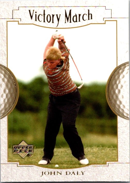 2001 Upper Deck Golf JOHN DALY #174 NM