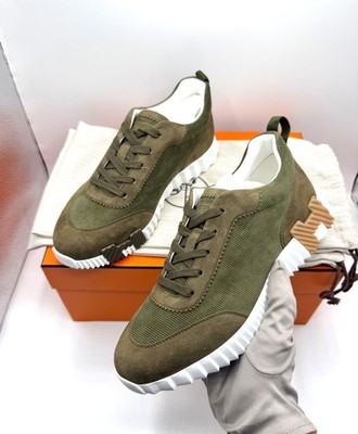 HERMES BOUNCING SNEAKER (40,5) - VERT TOUNDRA - NAGELNEU OVP