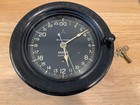 Seth Thomas WW2 Era 24 Hour US Navy Ships Clock Bakelite In Working Condition
