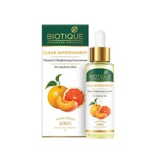 Biotique Advanced Organics Clear Improvement Vitamin C Brightening Concentrate