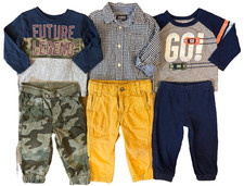 Baby Toddler Boy 12 Months Shirts Pants Long Sleeves Winter Clothes Camo Race Go