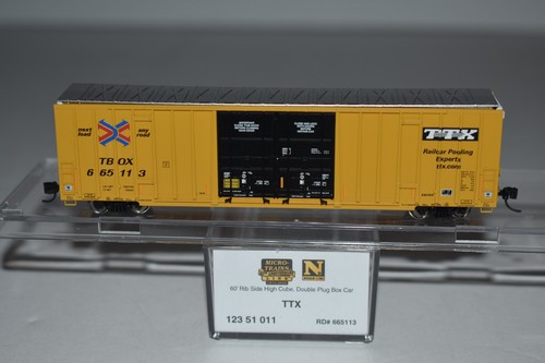 Carro de carga doble puerta escala N MTL 12352011 TTX 60' 665113 C58472 | Condition: Used