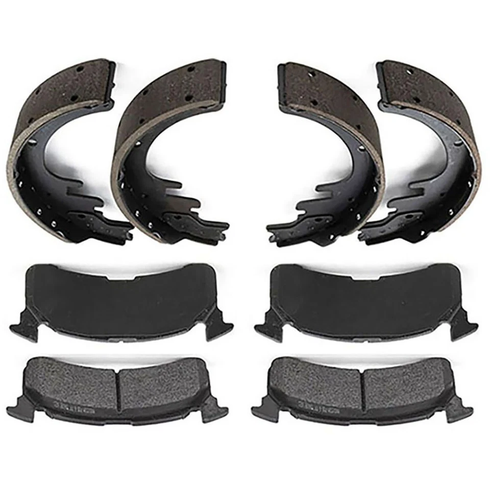 Pastillas de freno delanteras y traseras zapatas de tambor para Chevrolet P30 1979 4,1 L Foto 2 de 4