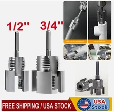 Integrated Internal & External Pipe Threading-Tool, PVC Pipe Threader Kit USA