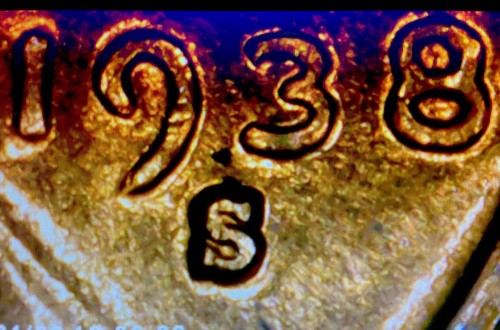 1938-S Lincoln Cent Double Die WDDR-001 - Picture 3 of 8