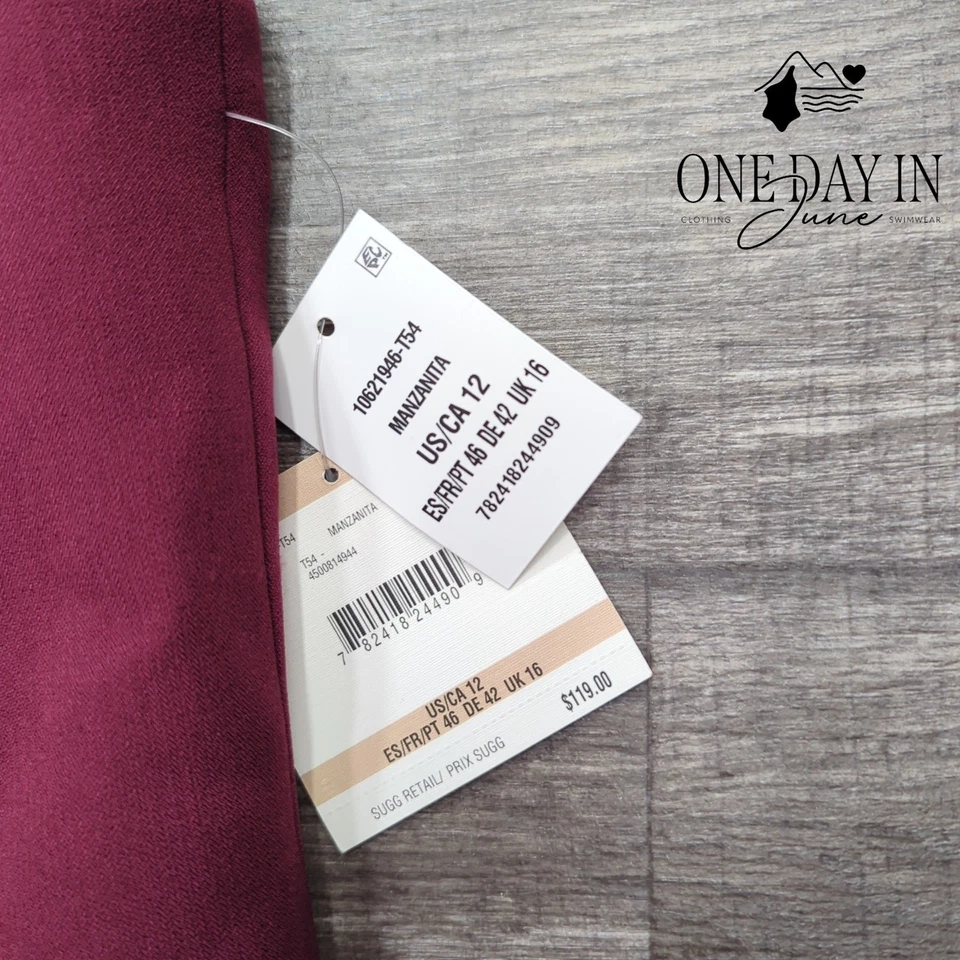 Anne Klein Sleeveless Overcoat Size 12 - Image 2 of 4