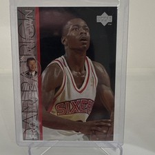 Upper Deck 1997 Rookie Card Alert Allen Iverson #350 Rookie 76ers NBA. rookie card picture