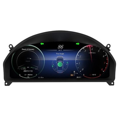 Car LCD Digital Dashboard Instrument For Mercedes Benz GLK-Class NTG4.0 2008-12