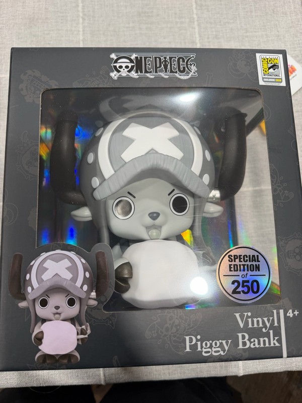 SDCC 2026 Monogram Limited Edition One Piece Chopper Vinyl Piggy Bank