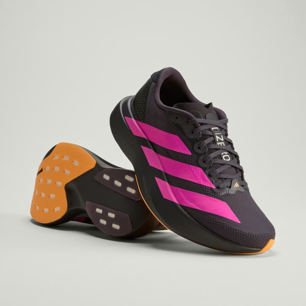 adidas Adizero EVO SL WOVEN KI6931 Aurora Black Shock Pink Lucid