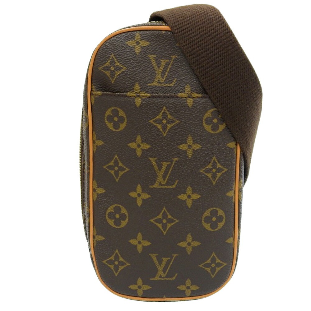LOUIS VUITTON Monogram Pochette Gange Body Bag M51870 in Signature Canvas