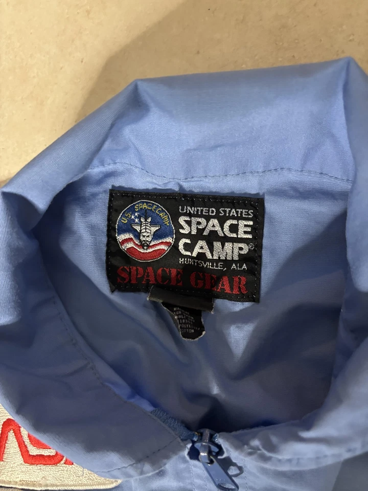 Vintage US Space Camp Jumpsuit Mens Small NASA Shuttle Huntsville Patch 90s - Image 3 of 4