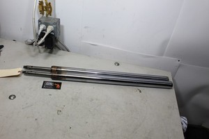 95-05 Harley Sportster Dyna 39mm 24.25" Fork Tube Set Pair OEM? Chrome