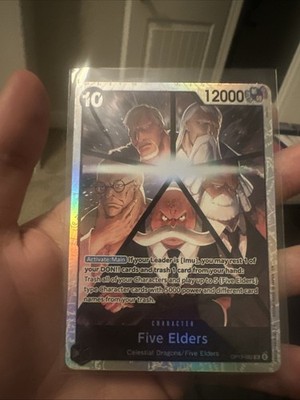 Five Elders OP13-082 SR Carrying on His Will - ONE PIECE Card Game English