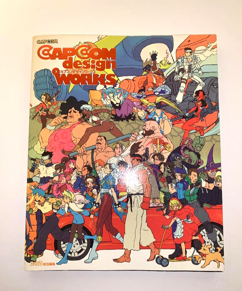 CAPCOM design WORKS Art Illustration Book Japan | eBay