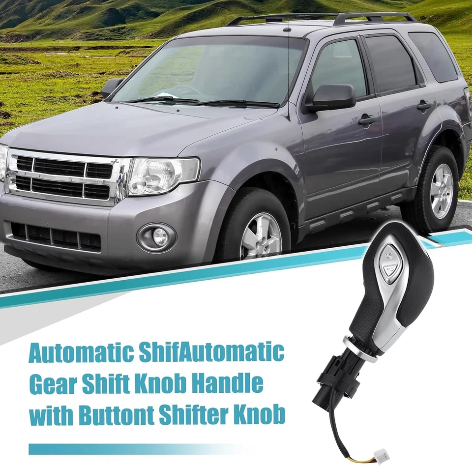 For 2013-2016 Ford Escape Fusion Auto Transmission Shifter Lever Gear Shift Knob - Image 2 of 4